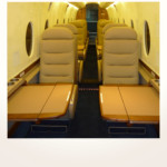 komplette Neuerstellung_Refurbishment King Air 1900 Airliner - Ledereinlagen der Tische nachher komplette Neuerstellung_Refurbishment King Air 1900 Airliner - Ledereinlagen der Tische nachher