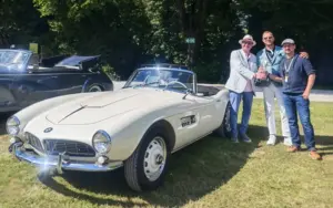 finest-care Concorso d'Eleganza Gruppensieg BMW 507